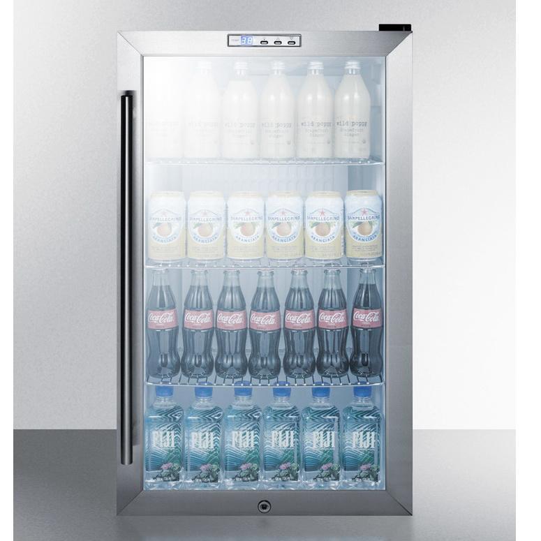 Summit SCR486L Attractive and Efficient Beverage Refrigerator