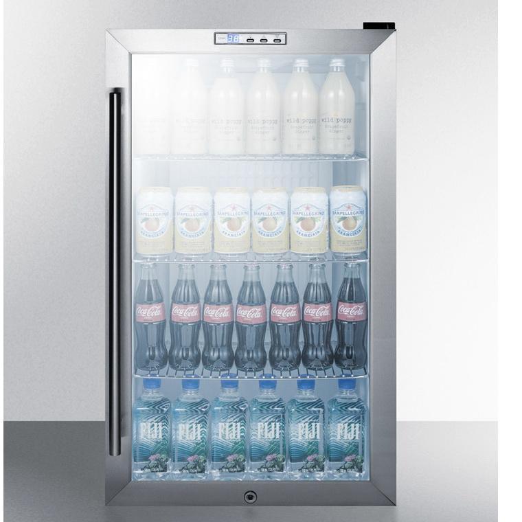 Summit SCR486LBI Attractive and Efficient Beverage Refrigerator