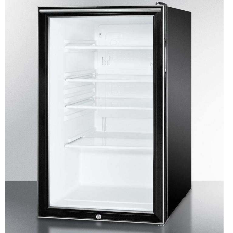 Summit SCR500BL7HH  Easy-fitting Beverage Refrigerator
