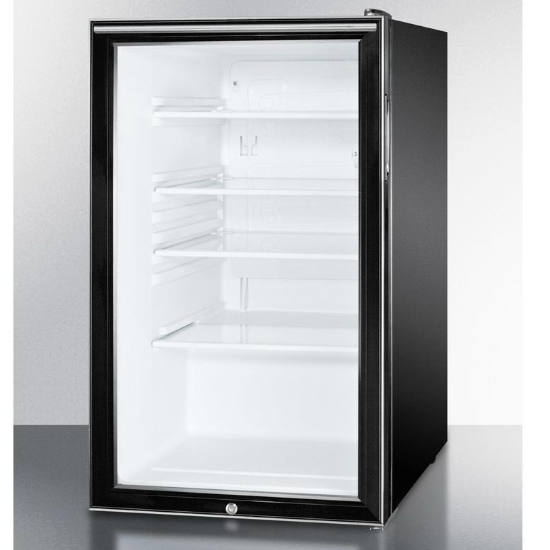 Summit SCR500BLBI7HHADA Flexible Design Beverage Refrigerator