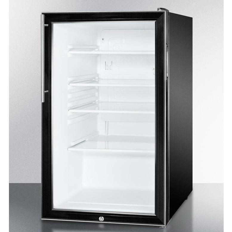 Summit SCR500BLBI7HV Flexible Design Beverage Refrigerator