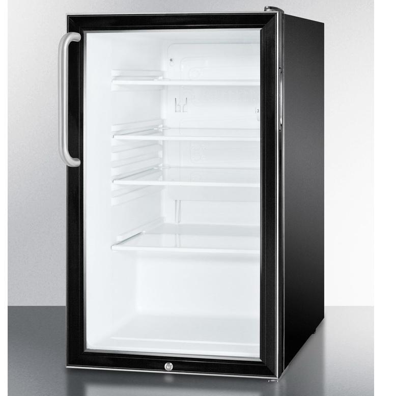 Summit SCR500BL7TBADA Easy-fitting ADA Compliant Beverage Refrigerator