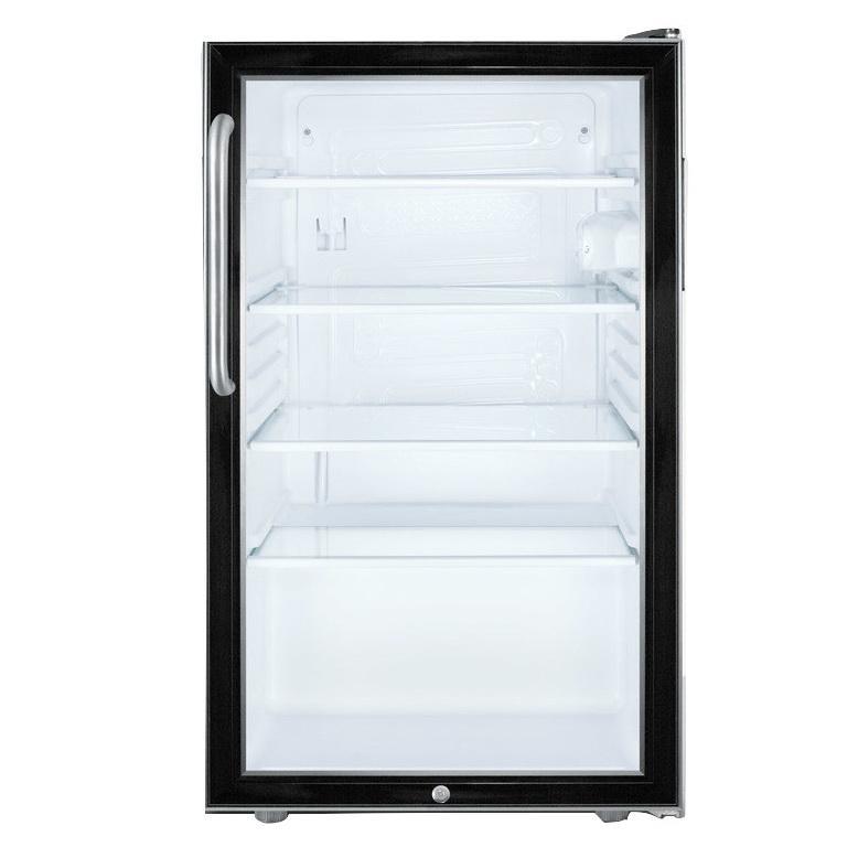 Summit SCR500BLBI7TBADA Flexible Design Beverage Refrigerator