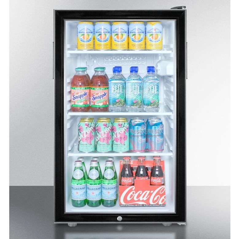 Summit SCR500BLBI7 Flexibe Design Beverage Refrigerator
