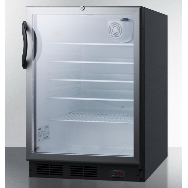 Summit SCR600BGLBIDTPUBADA  Footprint and Quality Design Beverage Refrigerator