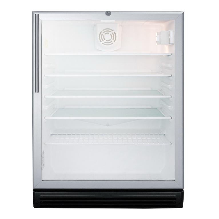Summit SCR600BGLBIHVADA Flexible Design Beverage Refrigerator