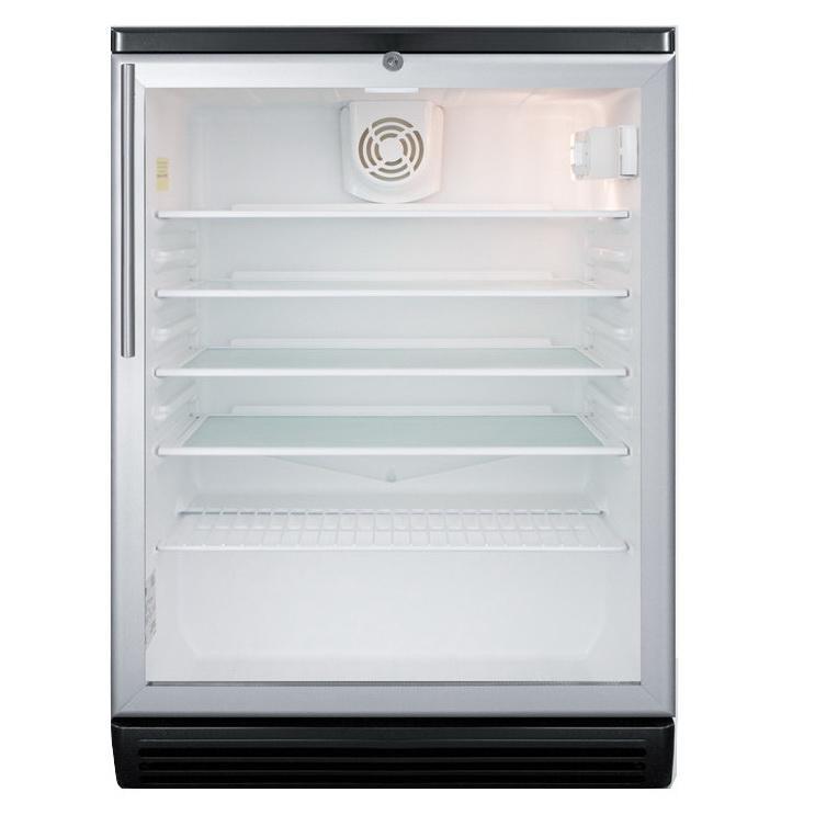 Summit SCR600BGLHV Conveniently Sized Beverage Refrigerator