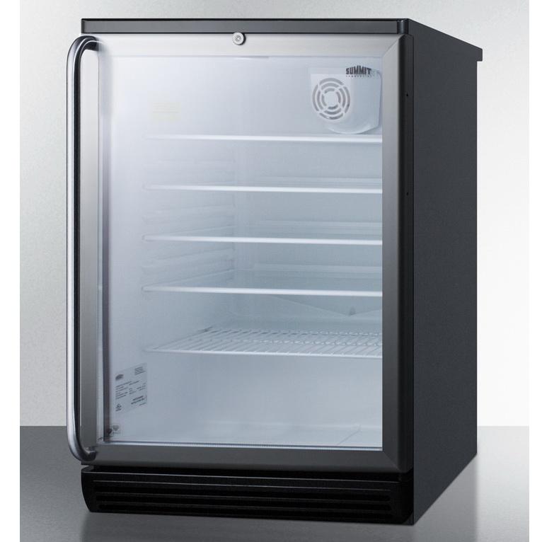 Summit SCR600BGLSH Conveniently Sized Beverage Refrigerator