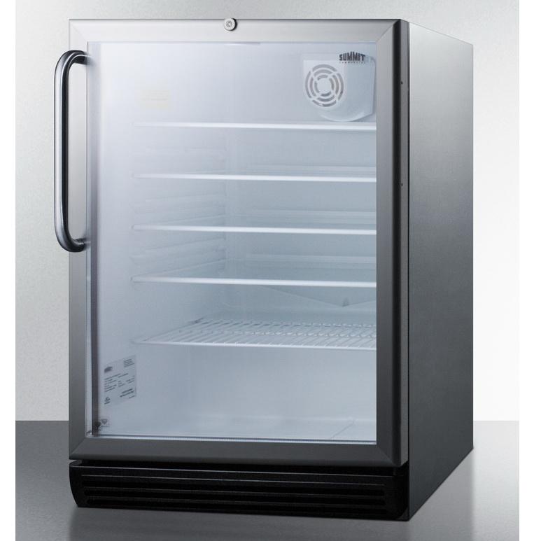Summit SCR600BGLCSSADA Flexible Design Beverage Refrigerator