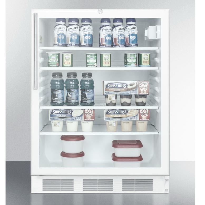 Summit SCR600LHVADA Flexible Storage Beverage Refrigerator