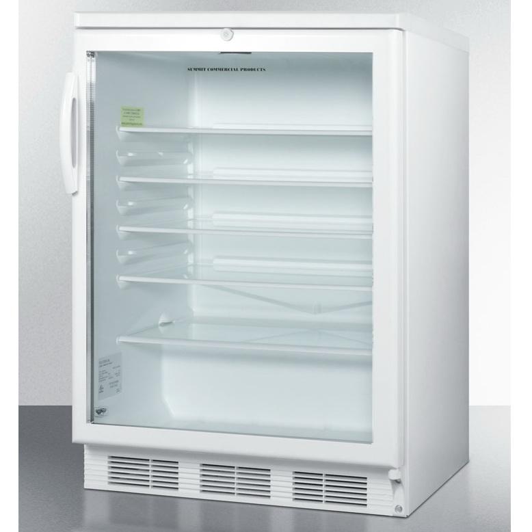 Summit SCR600L Automatic Defrost Beverage Refrigerator