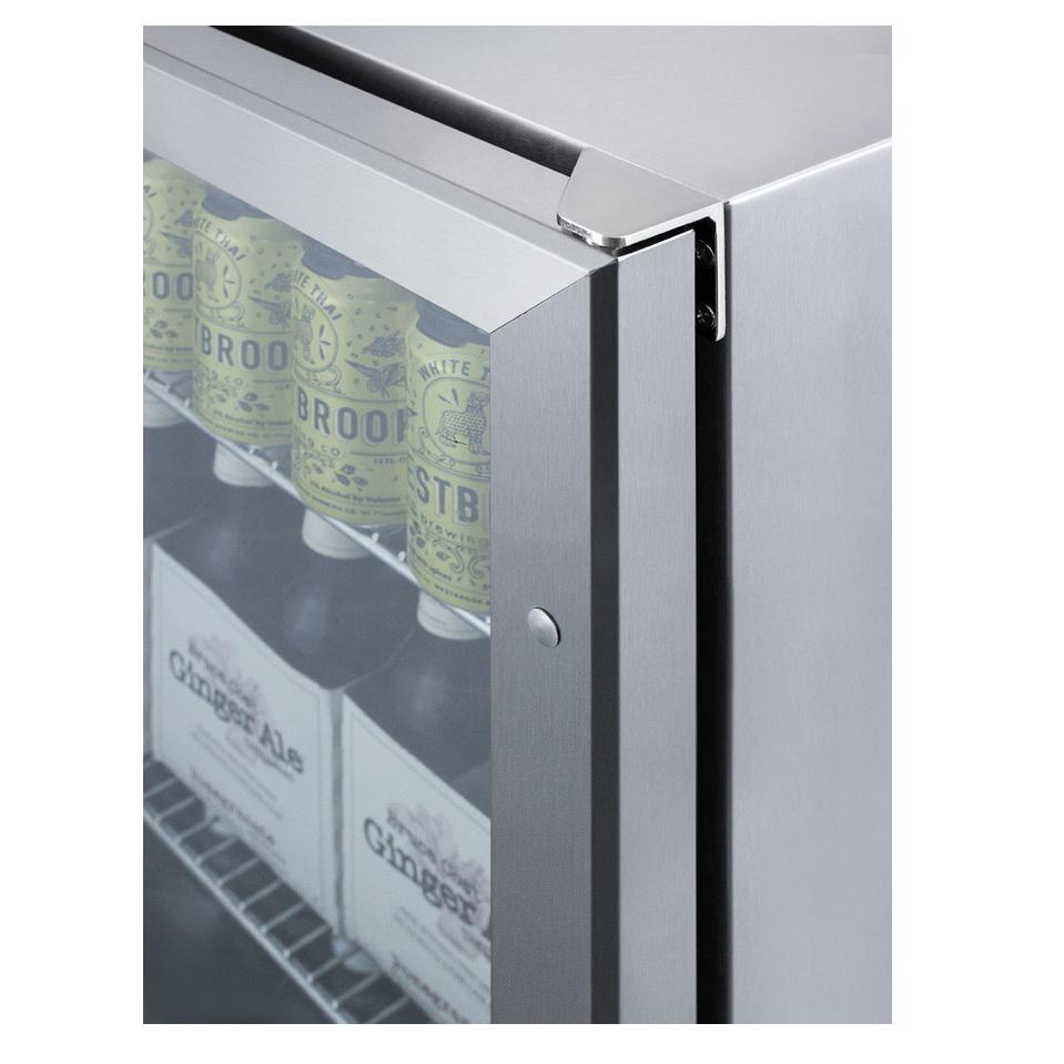 Summit SCR611GLOS Flexible and Convenient Beverage Storage Refrigerator