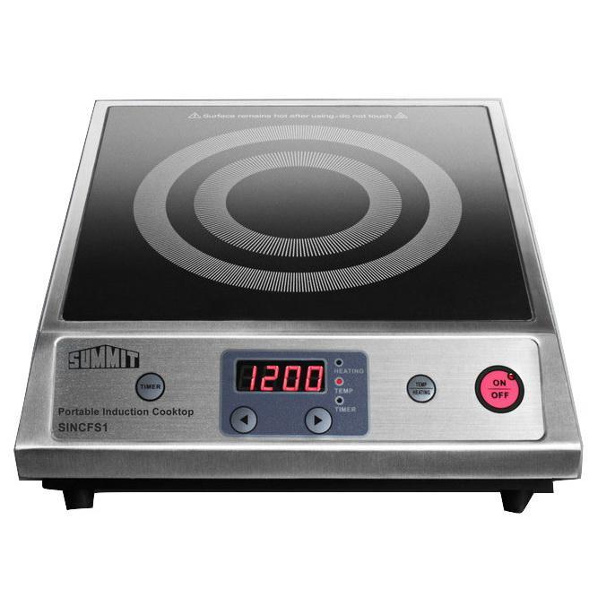 Summit SINCFS1 Safe and Efficient Ignition Cooktop