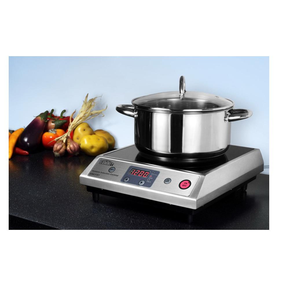 Summit SINCFS1 Safe and Efficient Ignition Cooktop