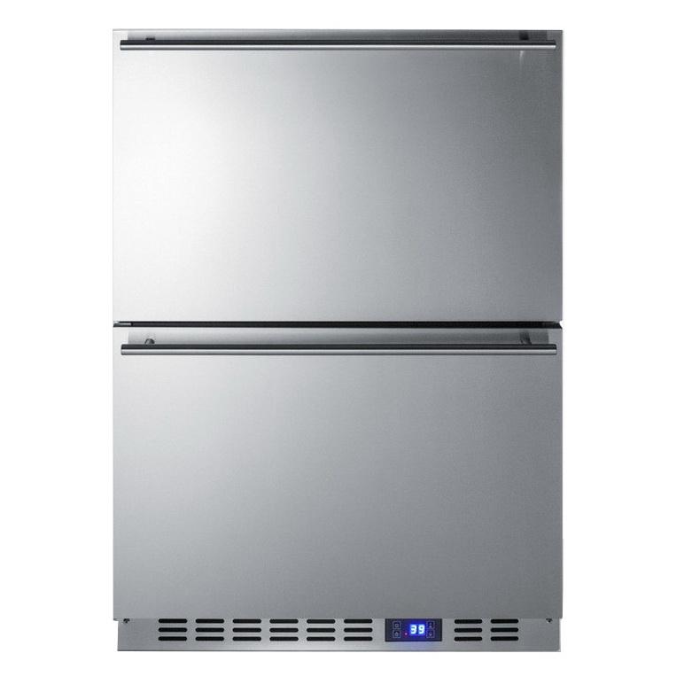 Summit SPR627OS2D Flexible Design Refrigerator and Beverage Cooler