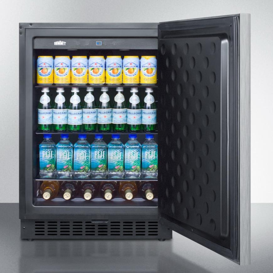 Summit SPR627OSCSSHH Energy Star Certified Refrigerator and Beverage Cooler