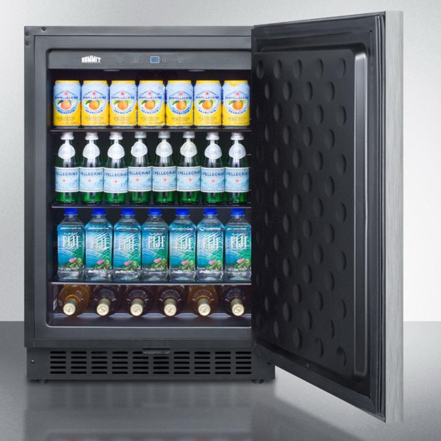 Summit SPR627OSSSHH Energy Star Certified Refrigerator and Beverage Cooler