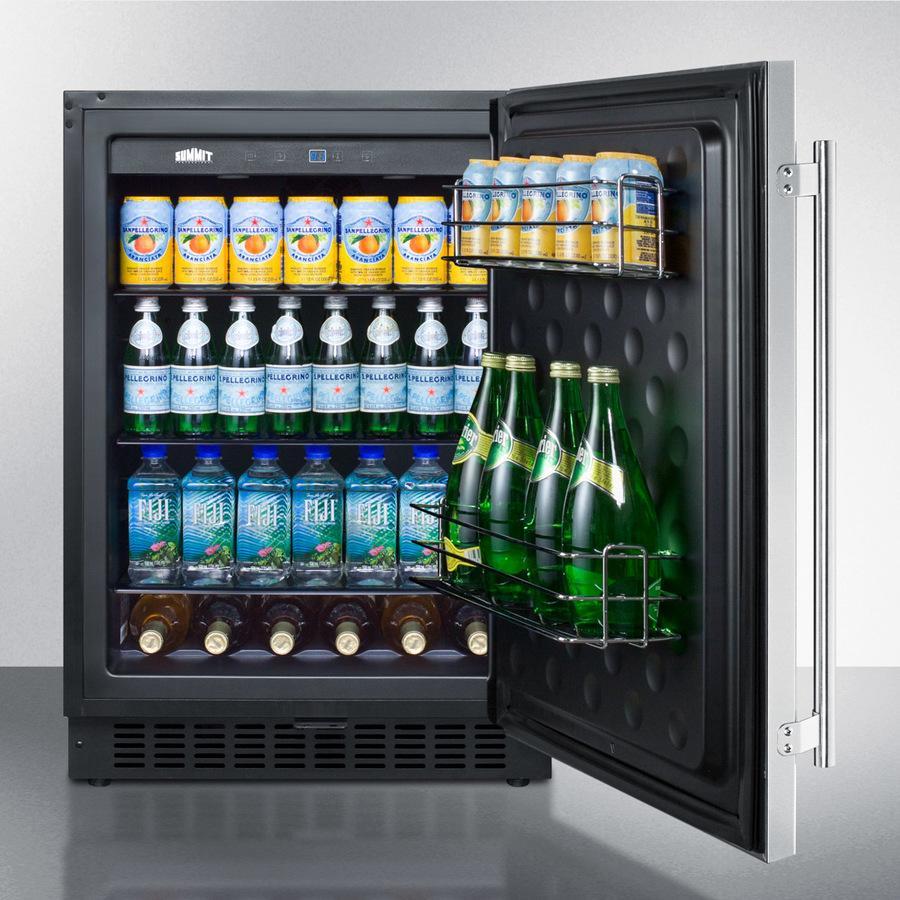 Summit SPR627OS Energy Star Certified Refrigerator and Beverage Cooler