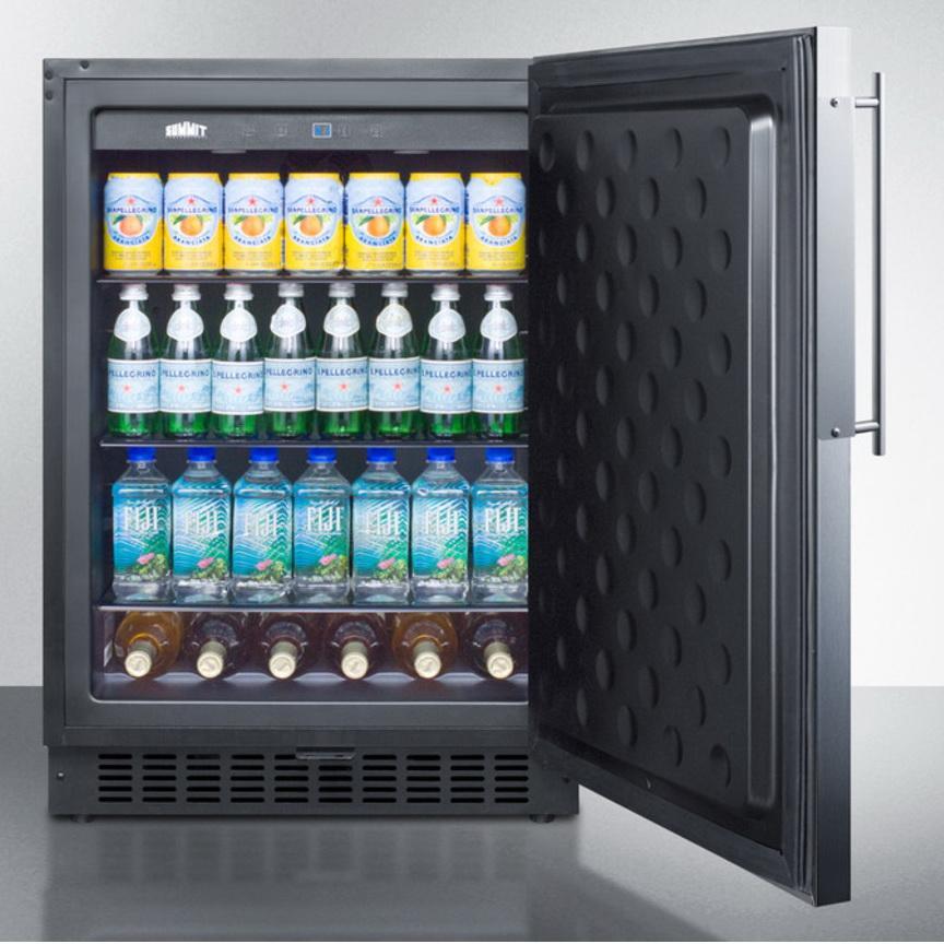 Summit SPR627OSFR Energy Star Certified Refrigerator and Beverage Cooler
