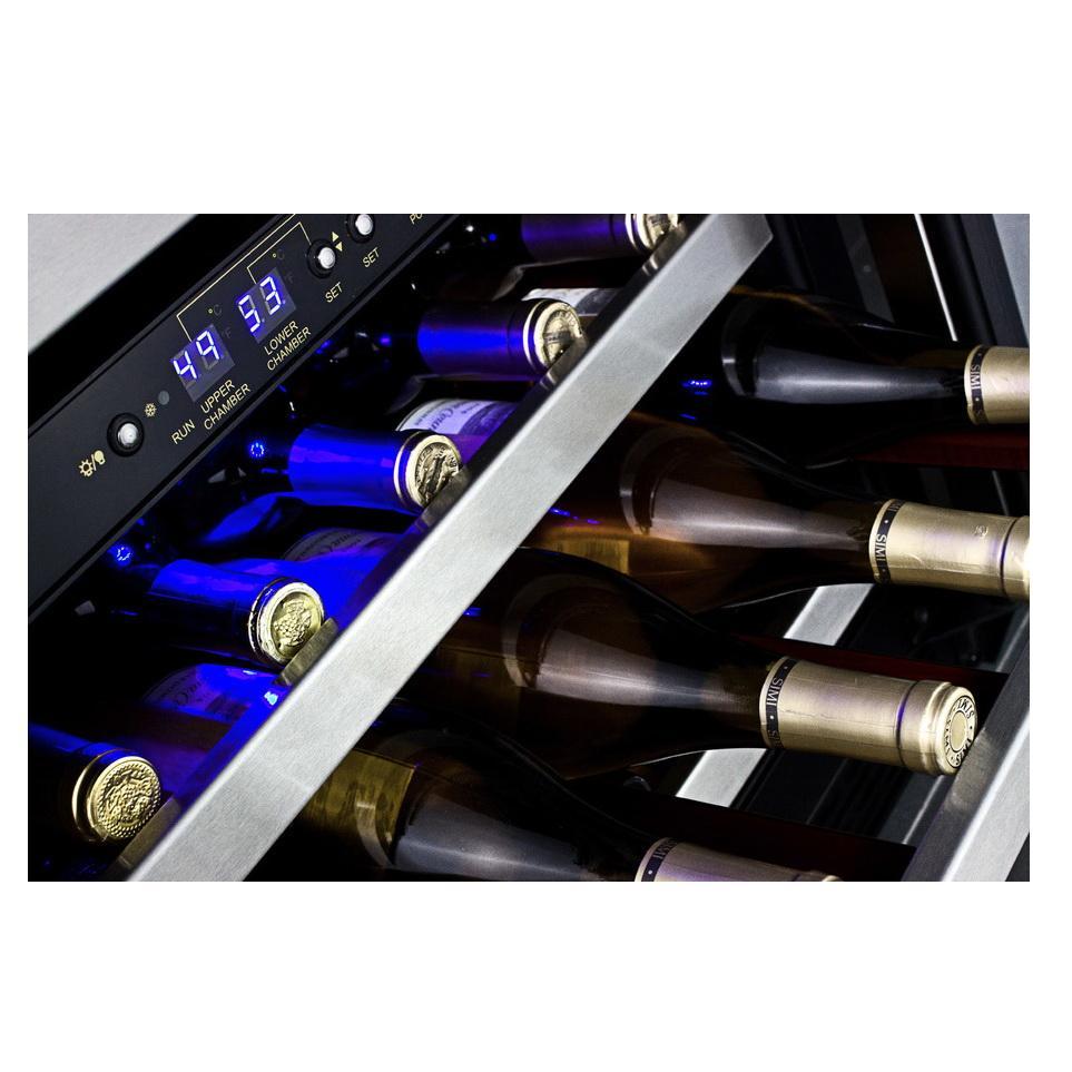 Summit SWC530BLBISTADA Flexible and Stunning Design Wine Cellar