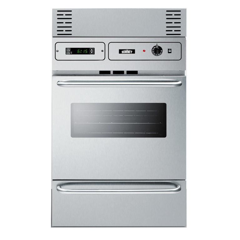 Summit TEM788BKW Lasting Durability Electric Wall Oven