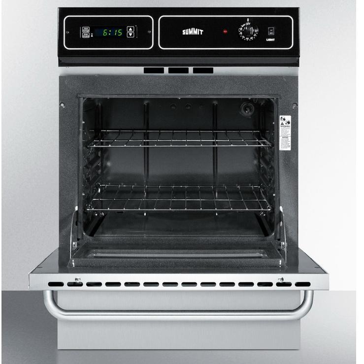 Summit TTM7212BKW Electronic Ignition Wall Oven