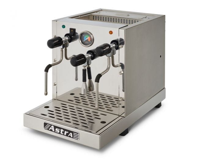 Astra Espresso Machines Pro Semi Automatic Pourover Steamer, 2000 W STP1800