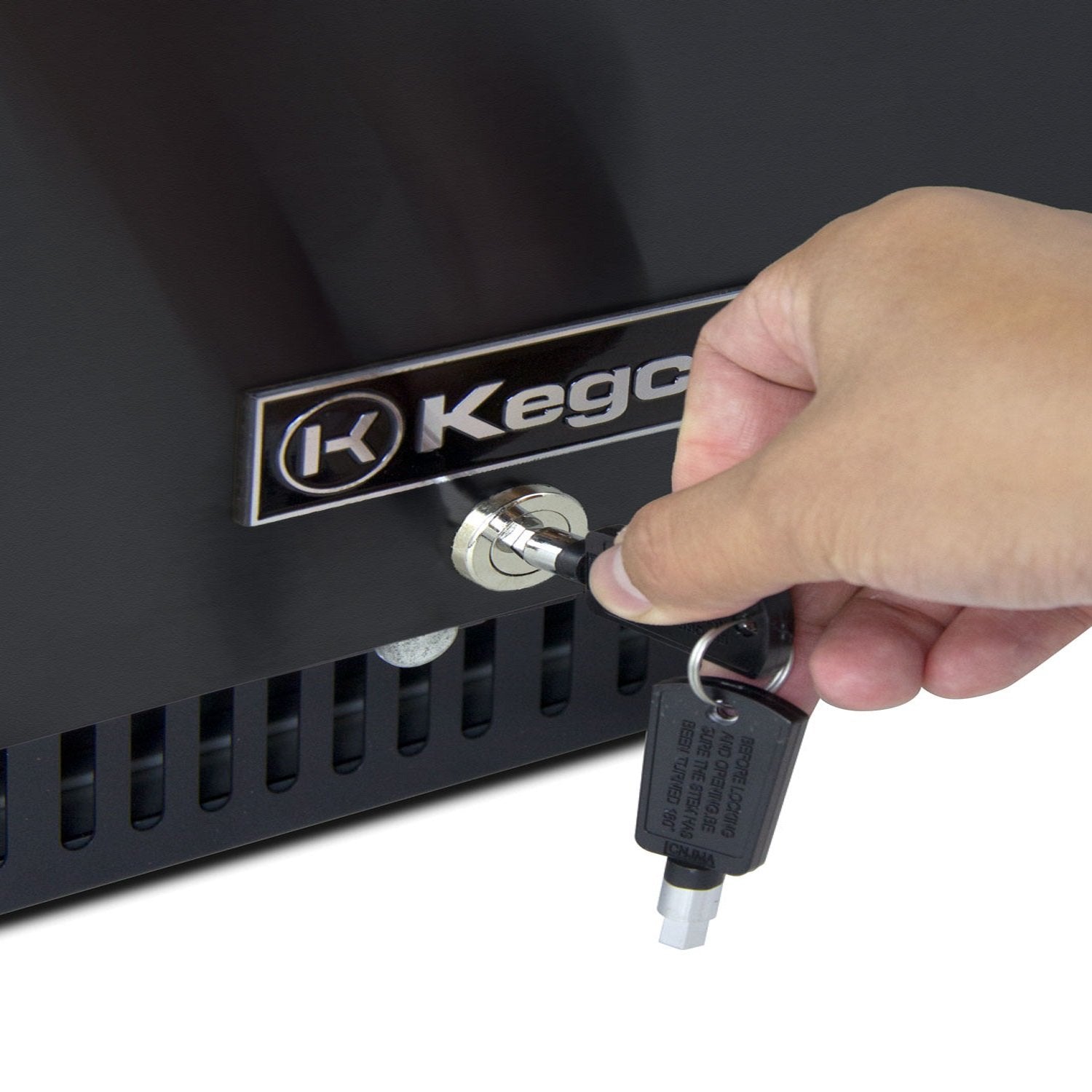 Kegco 15" Wide Homebrew Single Tap Black Commercial Kegerator