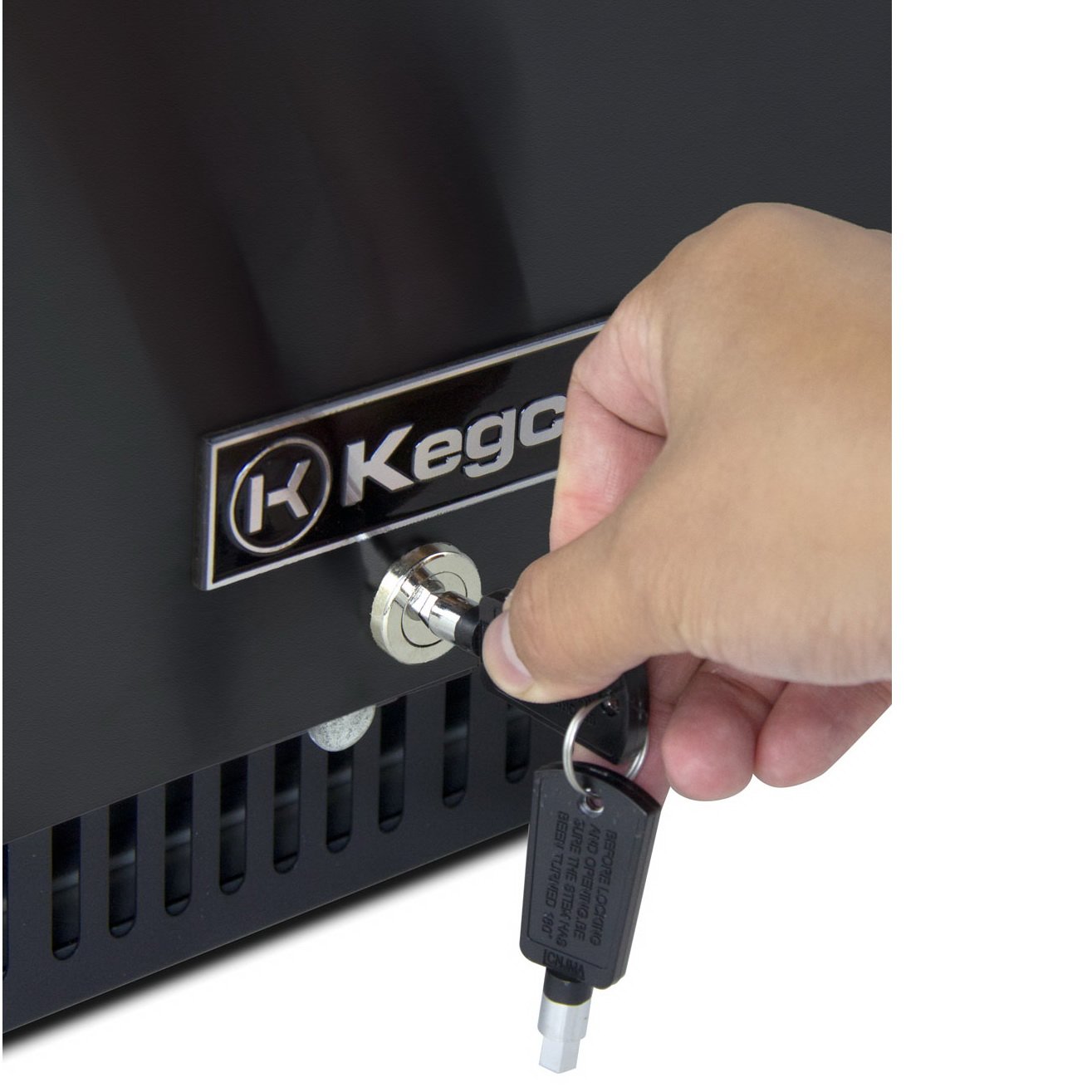 Kegco 15" Wide Commercial Home Brew Kegerator with Black Door