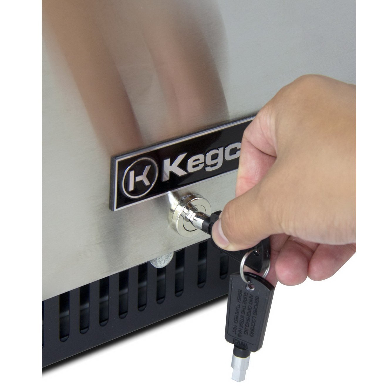 Kegco SLK15BSR Commercial Grade Single Tap 15" Wide Kegerator with Stainless Steel Door